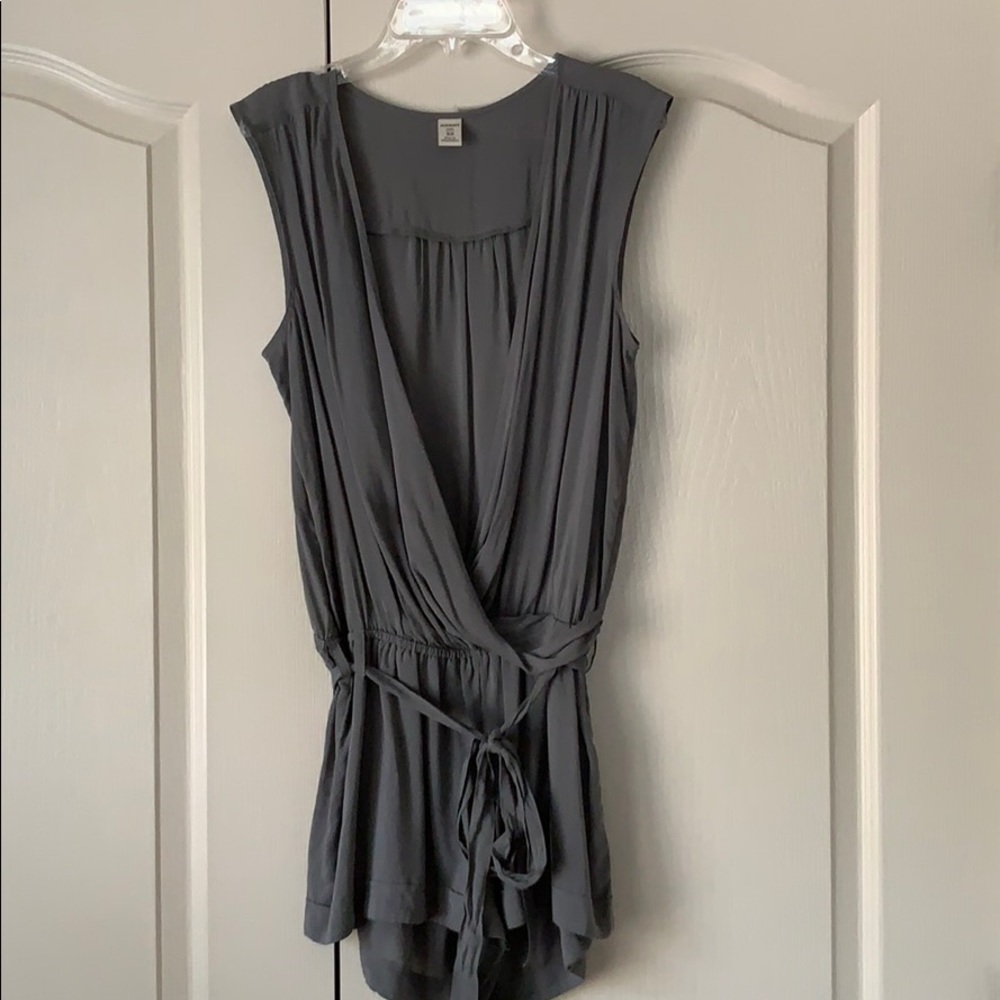 Gray romper